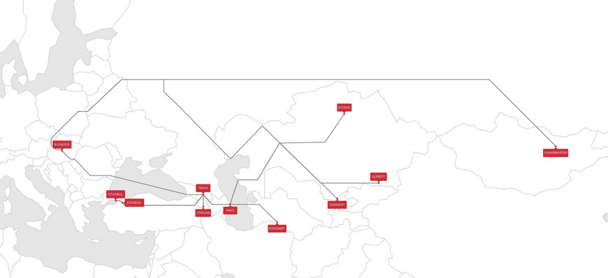 Rail Cargo Group: Nuovi collegamenti tra Europa centrale e Asia centrale